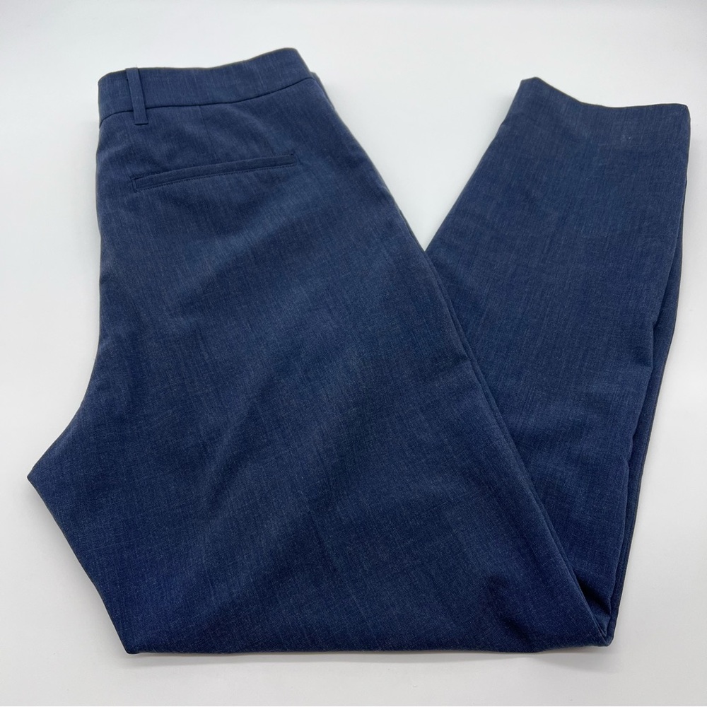 Abercrombie & Fitch Man’s Flat Front Navy Dress Pants 31W X 32L